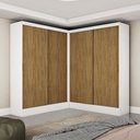 Ver imagem 1 de Closet Casal Duplo Belém 4 Portas 4 Gavetas Carioca Móveis