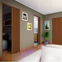 Ver imagem 5 de Porta Sanfonada Pvc Polifort 210 X 80cm