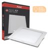Painel Led Embutir Quadrado 30w 3000K Bivolt Branco Quente Avant - 1