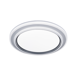 Plafon Led de Sobrepor Luz Amarela Neutra Branca 48cm 72w 110v/220v:cinza/110/220v