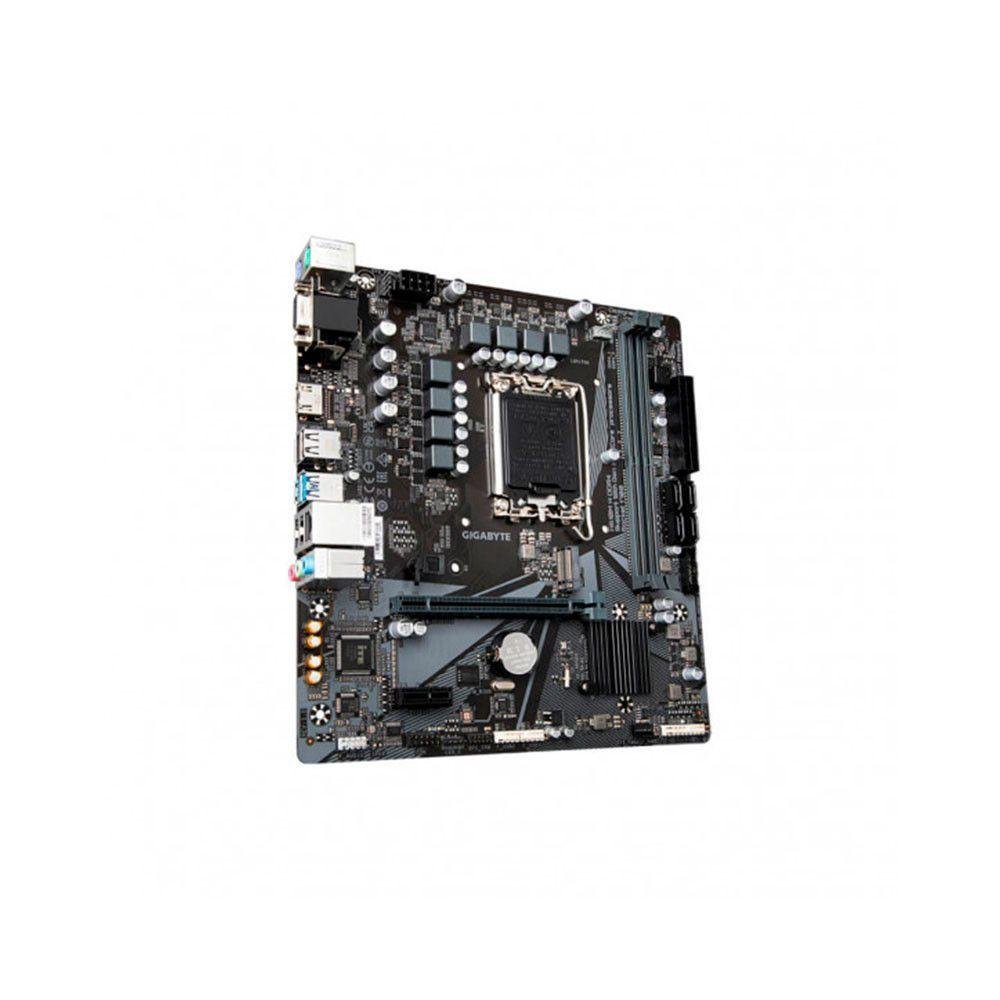 Placa Mae I3/i5/i7 H610m H 12 Geração Gigabyte Preto e Cinza - 3