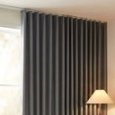 Ver imagem 2 de Cortina Blackout Tecido 3.00m X 2.70m para Trilho Suíço Sala Quarto:cinza