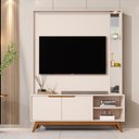 Ver imagem 4 de Home para TV 60" Tucumã 1.4 Off White com LED JB Bechara
