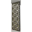 Ver imagem 2 de Painel Vazado Divisória Mdf Istambul Preto - 1,80x2,40m