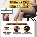 Ver imagem 7 de Cadeira Escritório Ergonômica NR17 Back System Executiva Diretor Apoio Cabeça Regulável Giratória
