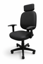 Ver imagem 5 de Cadeira Escritório Ergonômica NR17 Back System Executiva Diretor Apoio Cabeça Regulável Giratória