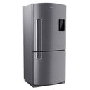 Ver imagem 2 de Geladeira Brastemp Frost Free Inverse 588 litros cor Inox com Smart Bar BRE85AK 110V