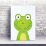 Placa MDF desenho sapo - 1