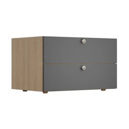 Módulo 70x40 2 Gavetas Frame CabeCasa MadeiraMadeira - 8