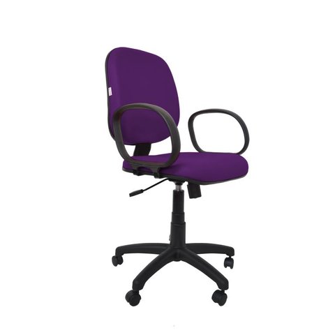 Poltrona Diretor Fire - Couro Sintetico Corano - Roxo