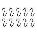 Ver imagem 3 de Kit 10 Ganchinhos S Pendurar Forte Organizador Multiuso Camping Casa