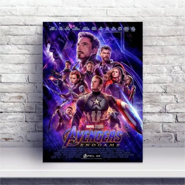 Quadros decorativos super heróis filme vingadores