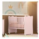Ver imagem 4 de Jogo de Quarto Doce Sonho Berço Cômoda 2 Peças Rosa