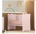 Ver imagem 4 de Jogo de Quarto Doce Sonho Berço Cômoda 2 Peças Rosa