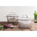 Ver imagem 3 de Jogo de Panelas Tramontina Allegra em Aço Inox com Fundo Triplo 7 Peças Tramontina