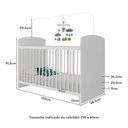 Ver imagem 2 de Berço para Colchão 60x130cm Sonho Bb0515 Branco Branco