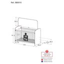 Ver imagem 7 de Berço para Colchão 60x130cm Sonho Bb0515 Branco Branco