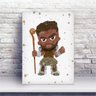 Placa MDF Personagem M'baku Pantera Negra - 1