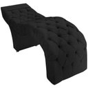 Ver imagem 1 de Maca Estética Estofada Capitonê Salão Design De Sobrancelhas - Preto