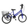 Triciclo Infantil Aro 16 - Super Luxo - Azul - 1
