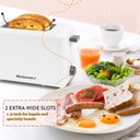 Ver imagem 5 de Elite Gourmet Ect-1027 Torradeira Elétrica 2 Fatias 30cm Branco