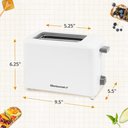 Ver imagem 6 de Elite Gourmet Ect-1027 Torradeira Elétrica 2 Fatias 30cm Branco