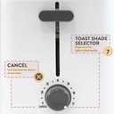 Ver imagem 3 de Elite Gourmet Ect-1027 Torradeira Elétrica 2 Fatias 30cm Branco
