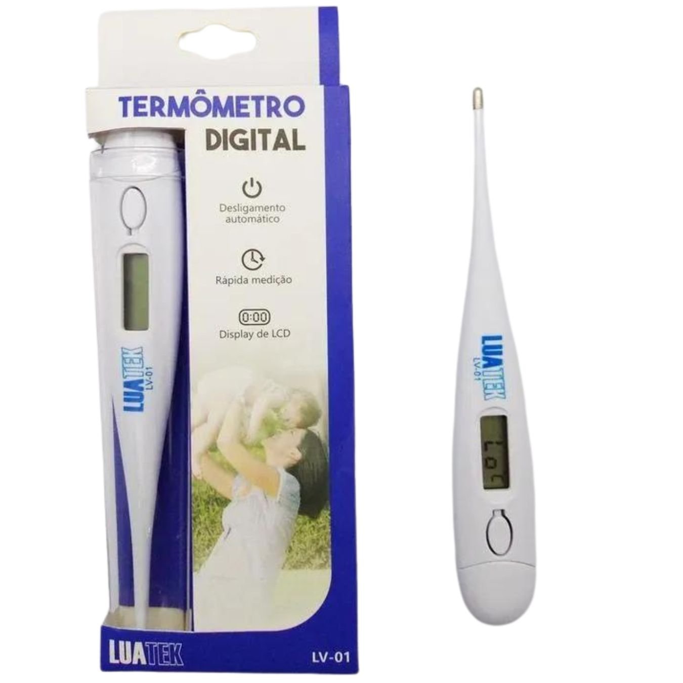 Termometro Digital Lv-01 Lua Tek