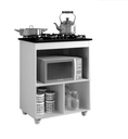 Ver imagem 5 de Balcão para Cooktop e Forno Turim Kaiki Móveis - Branco