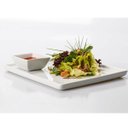 Ver imagem 4 de Jogo 6 Pratos Quadrados Rasos em Porcelana 16x16cm Americana Germer Branco