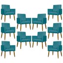 Ver imagem 1 de Kit 10 Poltronas Decorativas Mari para Sala Quarto