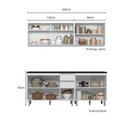 Ver imagem 3 de Cozinha Modulada Evidence 4 Peças Reflex Poliman
