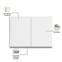 Ver imagem 4 de Cozinha Modulada Evidence 4 Peças Reflex Poliman