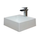 Ver mais imagens de Cuba Pia para Banheiro de Apoio Lavabo 40cmx37cm - Genova Branco