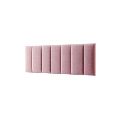 Cabeceira Casal Carla 140x60 Veludo Rose - M&f Decor