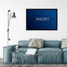 Quadro com moldura minecraft name font - 2