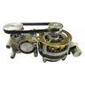 Motoredutor 1/4 CV 1/76 completo conjunto aluminio potencia: 127 - 1
