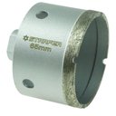 Ver imagem 2 de Broca Serra Copo Diamantada 65mm Rosca M14 para Esmerilhadeira Furos Limpos Telhas Tijolos Cêramica 