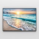 Ver imagem 6 de Quadro Decorativo Praia e Sol Sala Quarto Casa Escritório