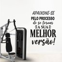 Ver imagem 3 de Adesivo Parede Motivacional Apaixone-se Pelo Processo 45x60cm