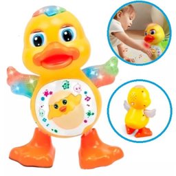 Brinquedo Pato Dançante Musical com Luzes e Som Infantil - 2