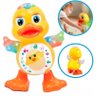 Brinquedo Pato Dançante Musical com Luzes e Som Infantil - 2