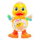 Ver imagem 1 de Brinquedo Pato Dançante Musical com Luzes e Som Infantil