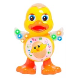 Brinquedo Pato Dançante Musical com Luzes e Som Infantil - 1