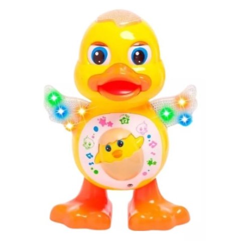 Brinquedo Pato Dançante Musical com Luzes e Som Infantil
