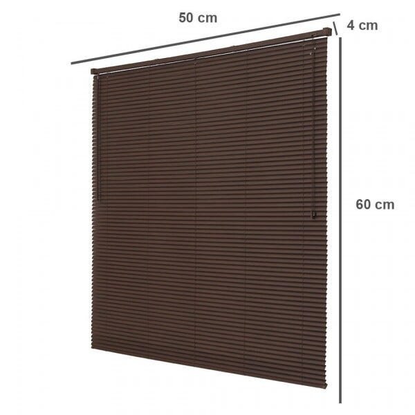 Persiana PVC Texturizada 25mm Isadora Design 60cmx50cm - 5