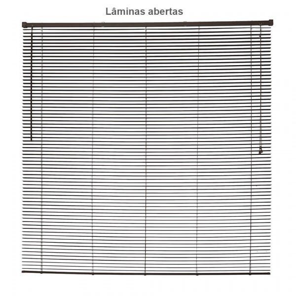 Persiana PVC Texturizada 25mm Isadora Design 60cmx50cm - 2