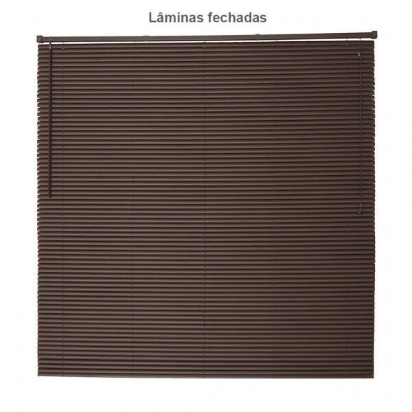 Persiana PVC Texturizada 25mm Isadora Design 60cmx50cm - 1