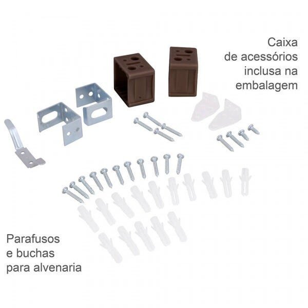 Persiana PVC Texturizada 25mm Isadora Design 60cmx50cm - 10