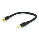 Ver imagem 1 de Cabo P2 90° Estereo - para P2 Profissional Mono - 1,8 Metro